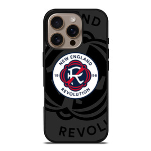 NEW ENGLAND REVOLUTION MLS BLACK iPhone 16 Pro Case Cover