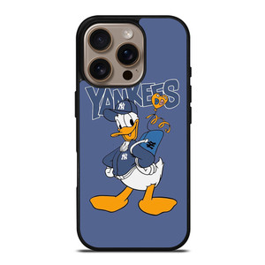 NEW YORK YANKEES BASEBALL DONALD DUCK iPhone 16 Pro Case Cover