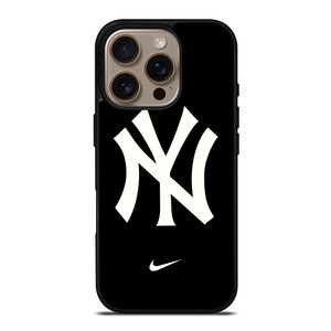 NEW YORK YANKEES NIKE BLACK iPhone 16 Pro Case Cover NEW YORK YANKEES NIKE BLACK iPhone 16 Pro Case Cover