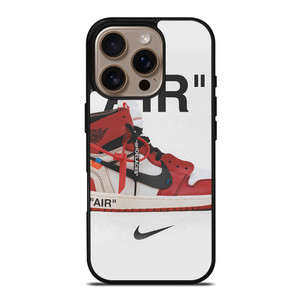 NIKE AIR JORDAN OFF WHITE SHOES iPhone 16 Pro Case Cover