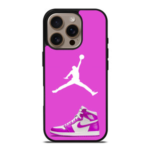 NIKE AIR JORDAN PURPLE iPhone 16 Pro Case Cover NIKE AIR JORDAN PURPLE iPhone 16 Pro Case Cover