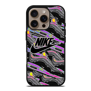 NIKE AIR MAX HOLOGRAPHIC PATTERN iPhone 16 Pro Case Cover NIKE AIR MAX HOLOGRAPHIC PATTERN iPhone 16 Pro Case Cover