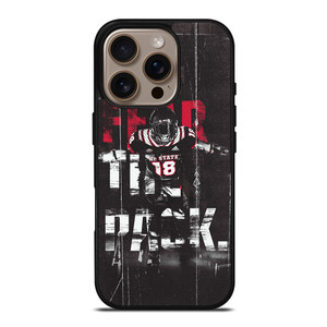 NORTH CAROLINA WOLFPACK FOOTBALL iPhone 16 Pro Case Cover