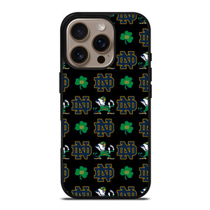 NOTRE DAME FIGNTING IRISH PATTERN iPhone 16 Pro Case Cover NOTRE DAME FIGNTING IRISH PATTERN iPhone 16 Pro Case Cover