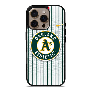 OAKLAND ATHLETICS MLB NIKE iPhone 16 Pro Case Cover OAKLAND ATHLETICS MLB NIKE iPhone 16 Pro Case Cover