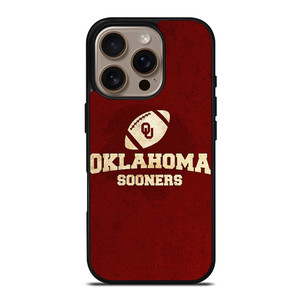 OKLAHOMA SOONERS FOOTBALL iPhone 16 Pro Case Cover