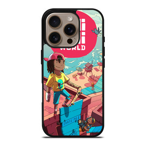 OLLIOLLI WORLD GAMES LOGO iPhone 16 Pro Case Cover