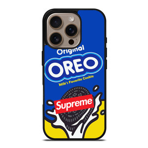 OREO CHOCOLATE MILK COOKIES SUPREME iPhone 16 Pro Case Cover OREO CHOCOLATE MILK COOKIES SUPREME iPhone 16 Pro Case Cover