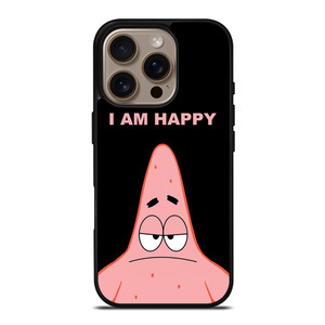 PATRICK STAR I AM HAPPY SPONGEBOB SQUAREPANTS iPhone 16 Pro Case Cover
