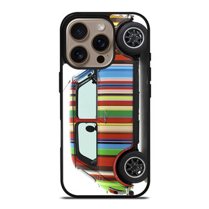 PAUL SMITH X MINI COOPER iPhone 16 Pro Case Cover