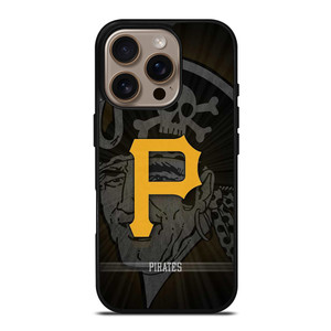 PITTSBURGH PIRATES MLB BASEBALL ICON iPhone 16 Pro Case Cover PITTSBURGH PIRATES MLB BASEBALL ICON iPhone 16 Pro Case Cover