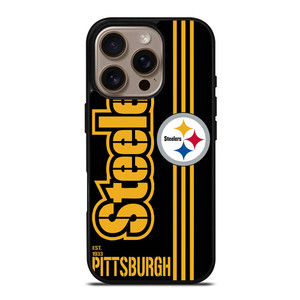PITTSBURGH STEELERS FOOTBALL TEAM LOGO EST 1933 iPhone 16 Pro Case Cover