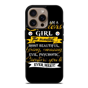 PITTSBURGH STEELERS GIRL FANS iPhone 16 Pro Case Cover PITTSBURGH STEELERS GIRL FANS iPhone 16 Pro Case Cover