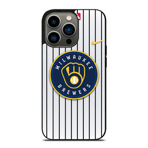 MILWAUKEE BREWERS MLB NIKE iPhone 13 Pro Case Cover MILWAUKEE BREWERS MLB NIKE iPhone 13 Pro Case Cover