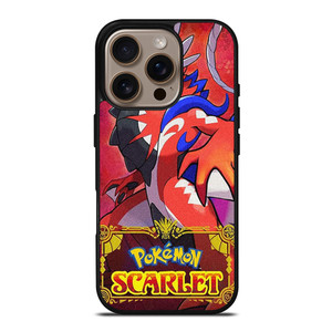 POKEMON SCARLET iPhone 16 Pro Case Cover POKEMON SCARLET iPhone 16 Pro Case Cover