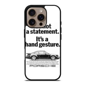 PORSHCE CAYMAN VINTAGE ADS iPhone 16 Pro Case Cover