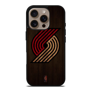 PORTLAND TRAIL BLAZERS BASKETBALL COURT NBA iPhone 16 Pro Case Cover