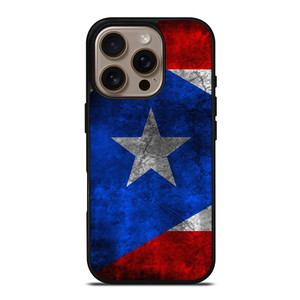 PUERTO RICO RUSTY FLAG iPhone 16 Pro Case Cover
