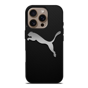 PUMA LOGO CARBON iPhone 16 Pro Case Cover