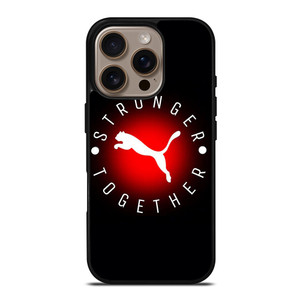 PUMA STRONGER TOGETHER iPhone 16 Pro Case Cover PUMA STRONGER TOGETHER iPhone 16 Pro Case Cover
