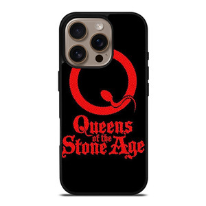 QUEENS OF THE STONE AGE ROCK BAND LOGO iPhone 16 Pro Case Cover