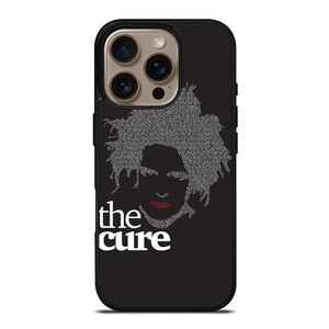 ROBERT SMITH THE CURE TYPOGRAPHY iPhone 16 Pro Case Cover ROBERT SMITH THE CURE TYPOGRAPHY iPhone 16 Pro Case Cover