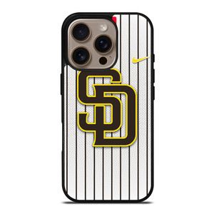 SAN DIEGO PADRES MLB NIKE iPhone 16 Pro Case Cover SAN DIEGO PADRES MLB NIKE iPhone 16 Pro Case Cover