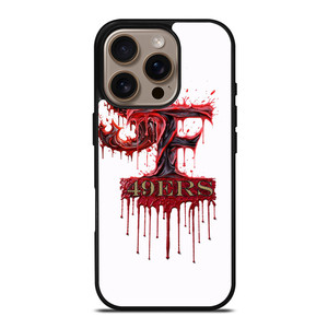 SAN FRANCISCO 49ERS FOOTBALL BLOODY LOGO iPhone 16 Pro Case Cover SAN FRANCISCO 49ERS FOOTBALL BLOODY LOGO iPhone 16 Pro Case Cover