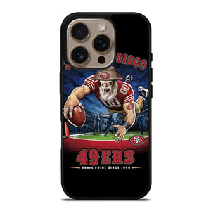 SAN FRANCISCO 49ERS NFL MASCOT iPhone 16 Pro Case Cover SAN FRANCISCO 49ERS NFL MASCOT iPhone 16 Pro Case Cover