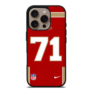 SAN FRANCISCO 49ERS TRENT WILLIAMS 71 NFL NIKE iPhone 16 Pro Case Cover