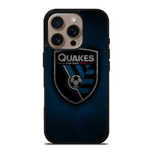 SAN JOSE EARTHQUAKES SOCCER MLS iPhone 16 Pro Case Cover