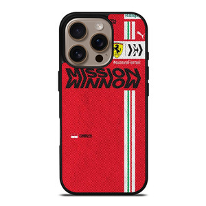 SCUDERIA FERRARI F1 JERSEY 2021 iPhone 16 Pro Case Cover