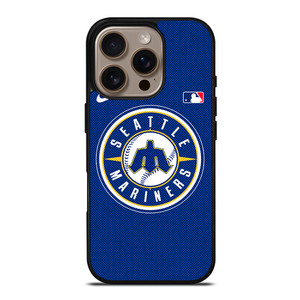 SEATTLE MARINERS MLB BASEBALL LOGO iPhone 16 Pro Case Cover SEATTLE MARINERS MLB BASEBALL LOGO iPhone 16 Pro Case Cover