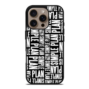 SIMPLE PLAN ROCK BAND LOGO iPhone 16 Pro Case Cover