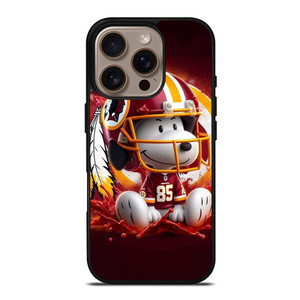 SNOOPY CHICAGO BLACKHAWKS FOOTBALL iPhone 16 Pro Case Cover