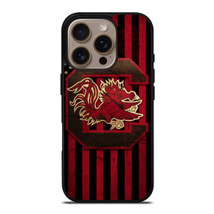 SOUTH CAROLINA GAMECOCKS FOOTBALL FLAG iPhone 16 Pro Case Cover
