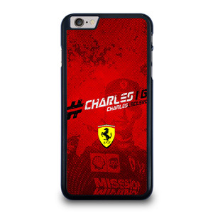 CHARLES LECLERC FERRARI FORMULA ONE F1 RACING 5 iPhone 6 / 6S Plus Case Cover