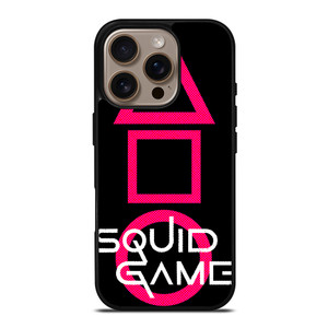 SQUID GAME LOGO NETFLIX iPhone 16 Pro Case Cover