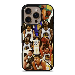 STEPHEN CURRY GOLDEN STATE WARRIOR COLLAGE iPhone 16 Pro Case Cover