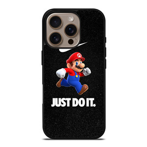 SUPER MARIO BROSS X NIKE JUST DO IT iPhone 16 Pro Case Cover SUPER MARIO BROSS X NIKE JUST DO IT iPhone 16 Pro Case Cover