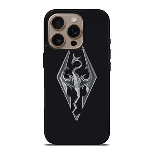 THE ELDER SCROLLS SKYRIM FLAT LOGO iPhone 16 Pro Case Cover