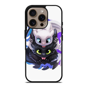 TOOTHLESS AND LIGHTFURY HOW TO TRAIN YOUR DRAGON iPhone 16 Pro Case Cover TOOTHLESS AND LIGHTFURY HOW TO TRAIN YOUR DRAGON iPhone 16 Pro Case Cover