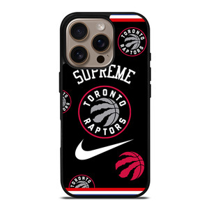 TORONTO RAPTORS NBA X SUPREME NIKE iPhone 16 Pro Case Cover TORONTO RAPTORS NBA X SUPREME NIKE iPhone 16 Pro Case Cover