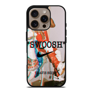 TRAVIS SCOTT NIKE SWOOSH iPhone 16 Pro Case Cover TRAVIS SCOTT NIKE SWOOSH iPhone 16 Pro Case Cover