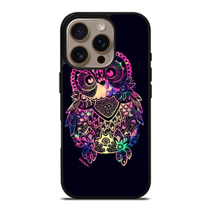 TRIBAL OWL ART iPhone 16 Pro Case Cover