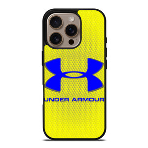 UNDER ARMOUR LOGO BLUE YELLOW iPhone 16 Pro Case Cover UNDER ARMOUR LOGO BLUE YELLOW iPhone 16 Pro Case Cover