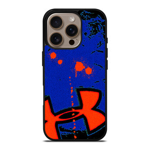 UNDER ARMOUR ORANGE BLUE LOGO iPhone 16 Pro Case Cover