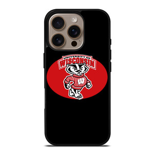 UNIVERSITY OF WISCONSIN ICON iPhone 16 Pro Case Cover