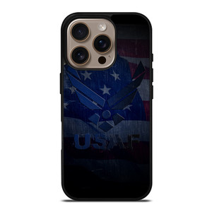 USAF UNITED STATES AIR FORCES LOGO iPhone 16 Pro Case Cover