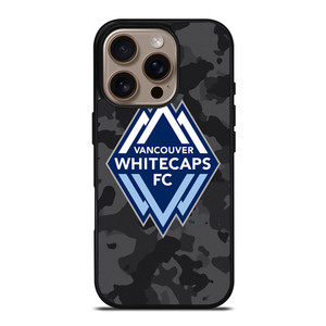 VANCOUVER WHITECAPS FC BLACK CAMO iPhone 16 Pro Case Cover